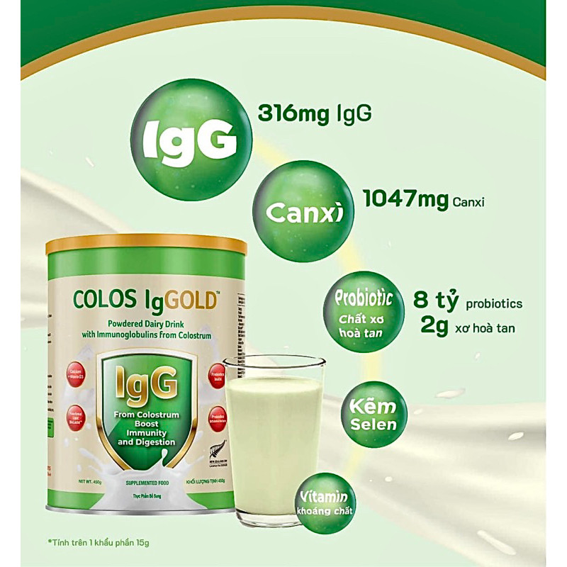 Sữa non Colos IgGold Care For chính hãng (Có hóa đơn công ty)
