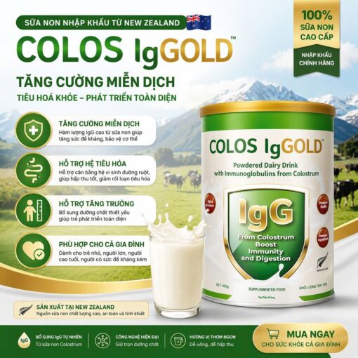 Sữa non Colos IgGold Care For chính hãng (Có hóa đơn công ty) 1 2508734988650887182