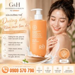 Sữa dưỡng thể dưỡng ẩm G&H GOODNESS & HEALTH NOURISH BODY LOTION