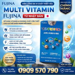 Viên uống đa vi chất thiết yếu bảo vệ sức khỏe Multi Vitamin Fujina